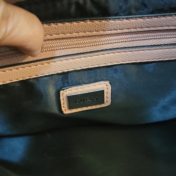 🔥Guess Madsen Logo Satchel With New Wallet Shoulder /Cross body bag - Picture 8 of 15